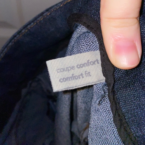 Contrast Denim Capris - Picture 7 of 8